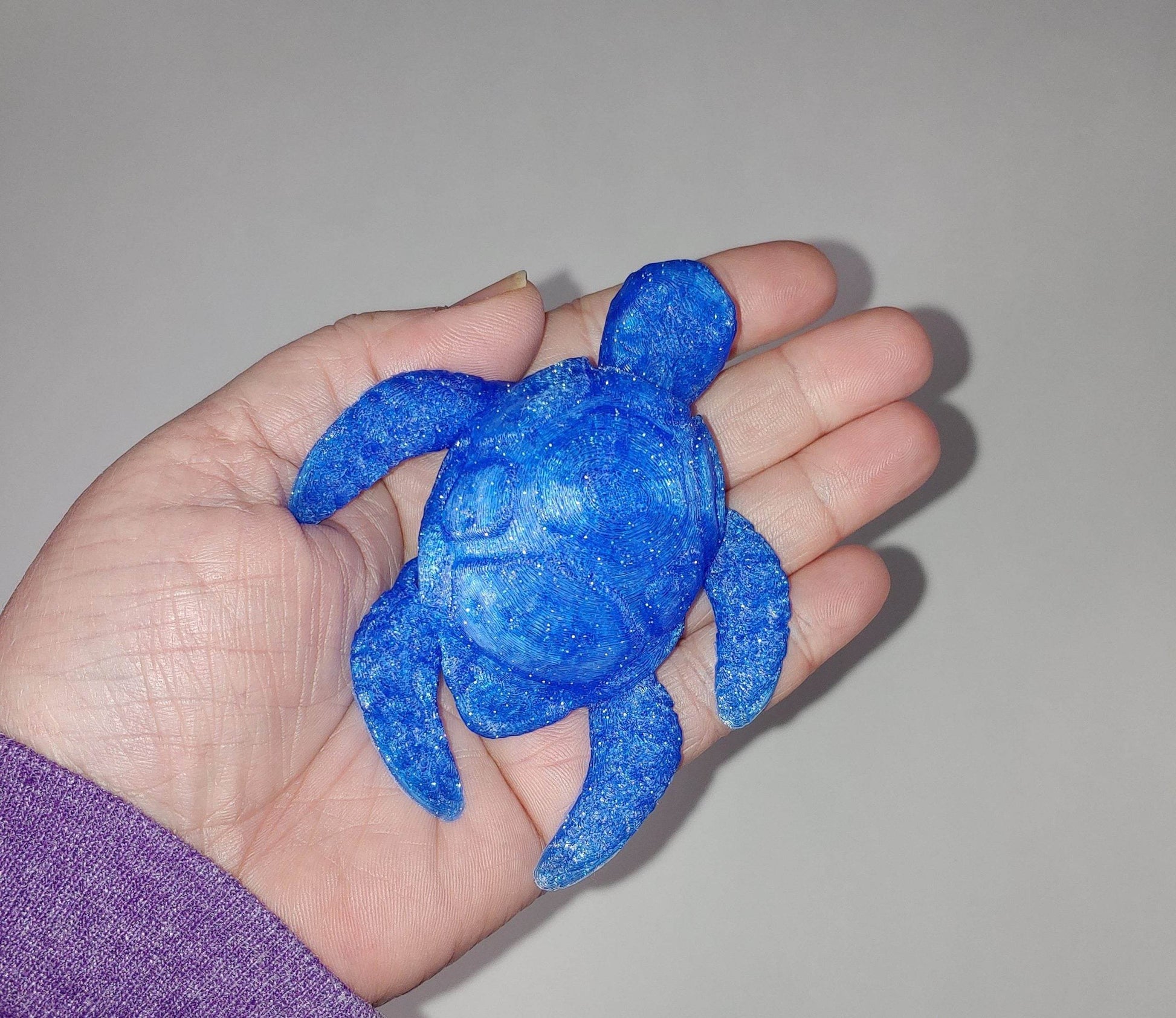 Cute Flexible 3D Printed Turtle, Multiple Color Options Available - Vegas Custom Creations