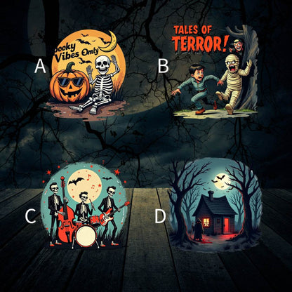 Ghoulishly Spooky Halloween Sign (Multiple Designs and Sizes Available) - Vegas Custom Creations