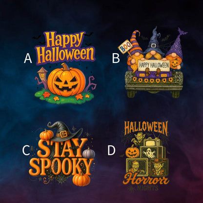Spooky and Cute Halloween Sign (Multiple Designs and Sizes Available) - Vegas Custom Creations