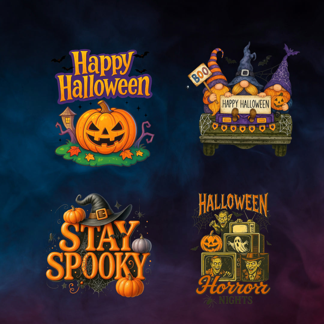 Spooky and Cute Halloween Sign (Multiple Designs and Sizes Available)