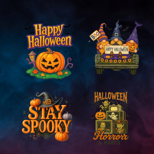 Spooky and Cute Halloween Sign (Multiple Designs and Sizes Available)