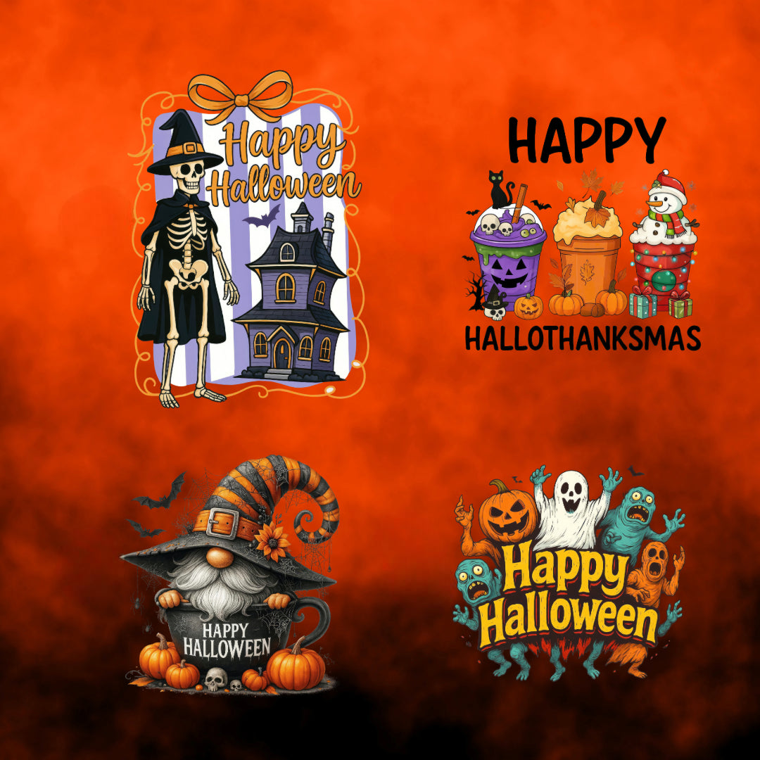 Halloween Signs Cute and Spooky (Multiple Designs and Sizes Available)