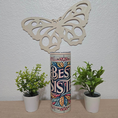 Best Sister Tumbler - Vegas Custom Creations