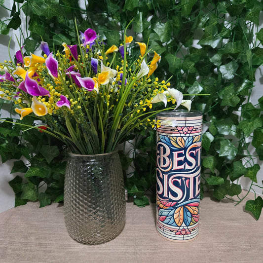 Best Sister Tumbler - Vegas Custom Creations