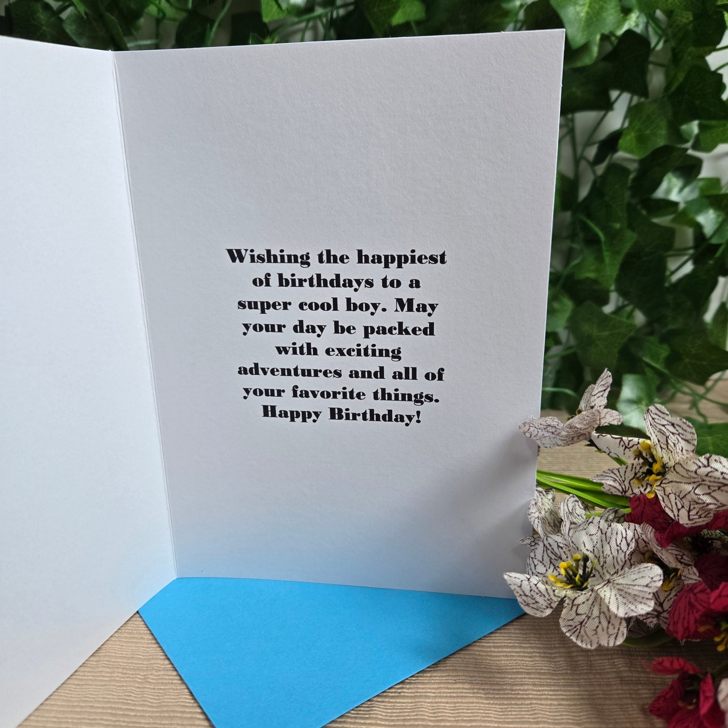 Axolotl Birthday Boy Card