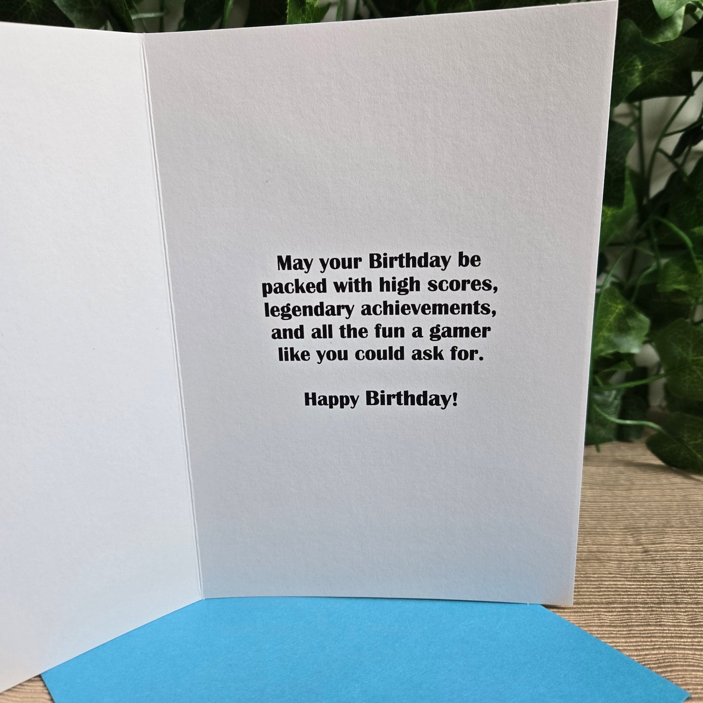Level Up Birthday Boy Card