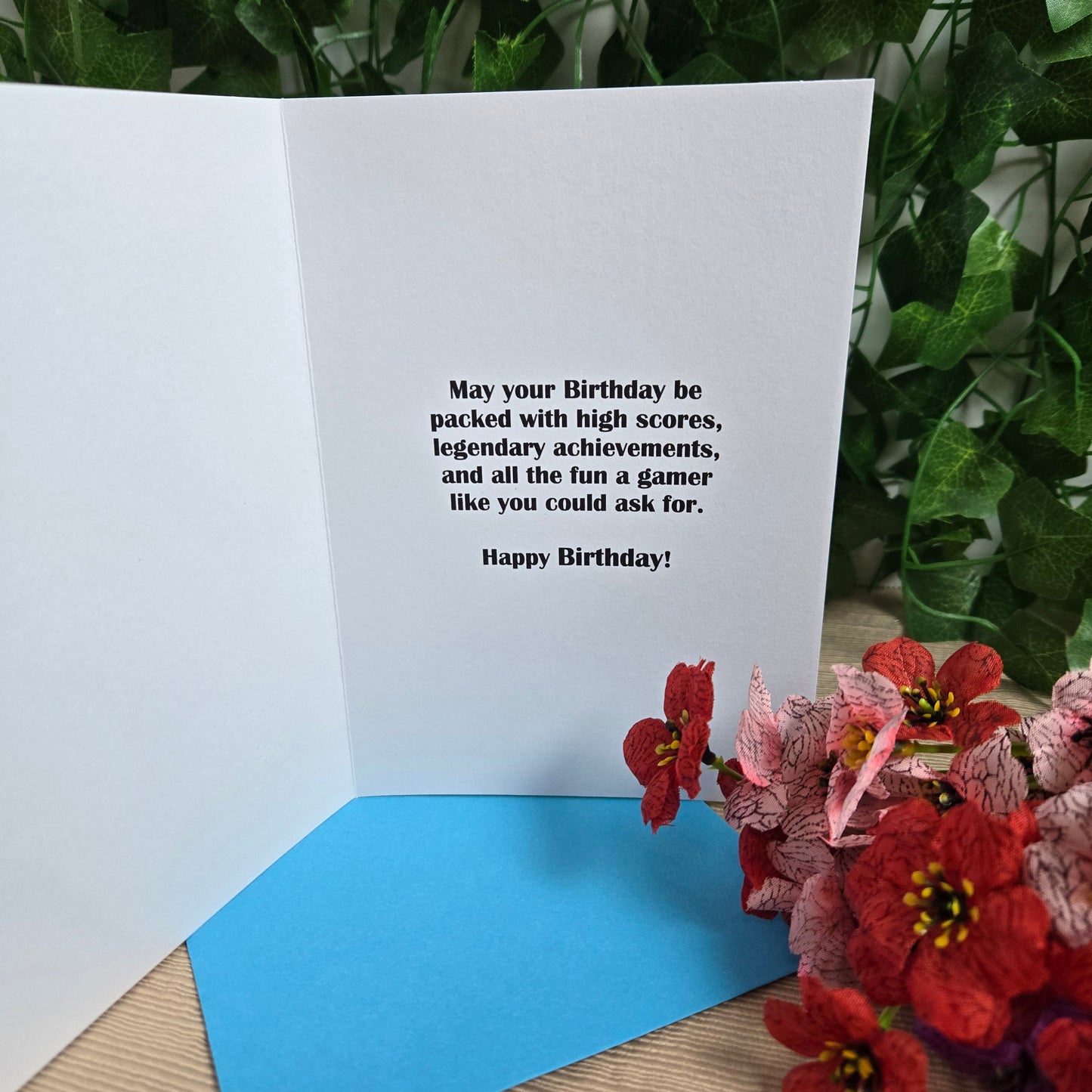 Level Up Birthday Boy Card