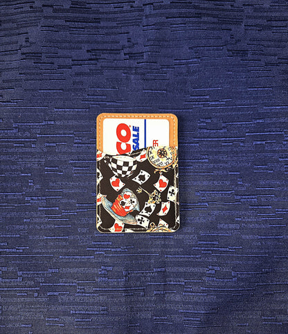 Alice Inspired Adhesive Cell Phone Wallet (Multiple designs available) - Vegas Custom Creations