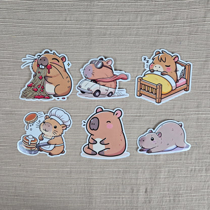 Capybara Stickers
