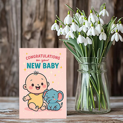 Congratulations On Your New Baby Card