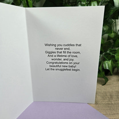 Congratulations On Your New Baby Card