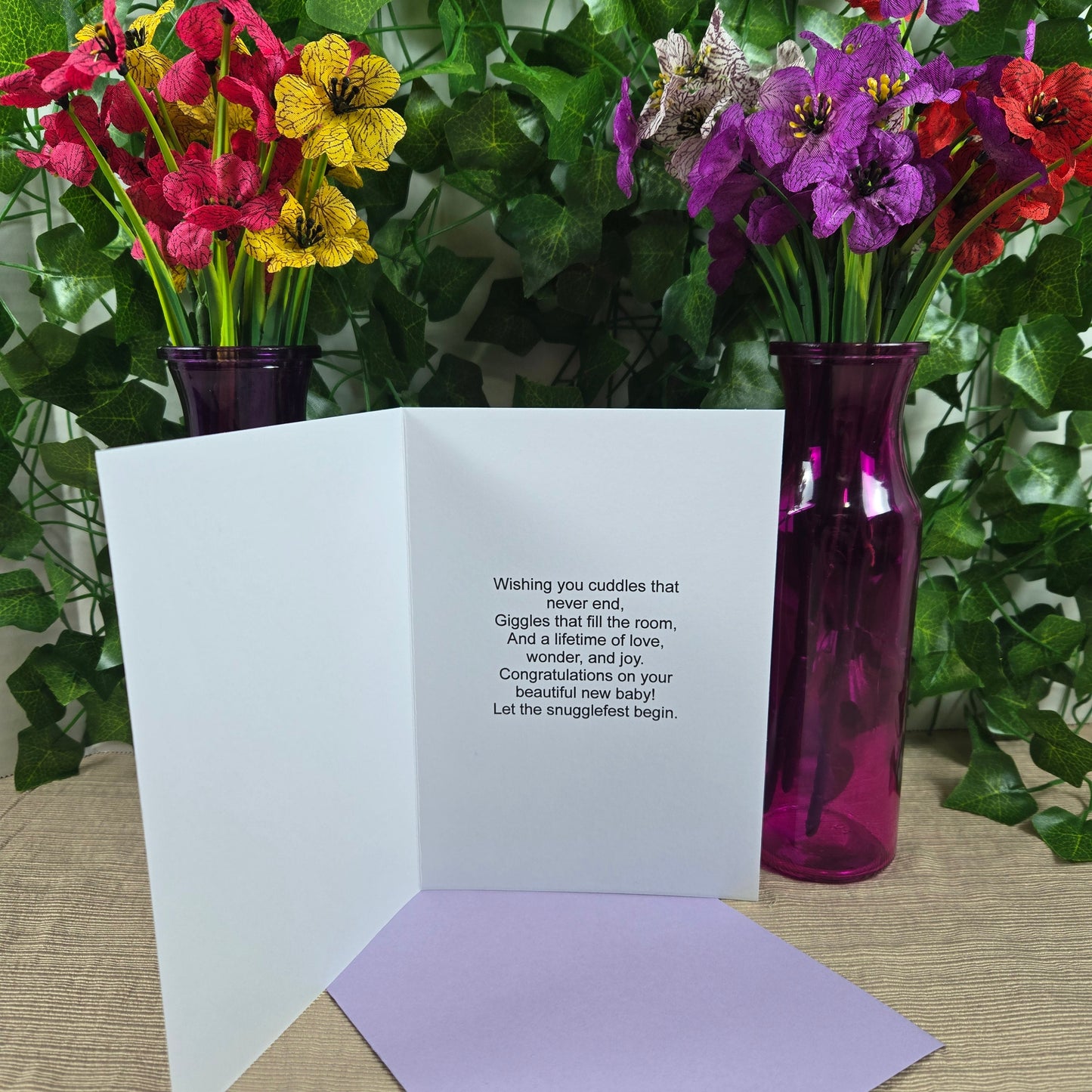 Congratulations On Your New Baby Card