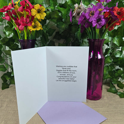 Congratulations On Your New Baby Card