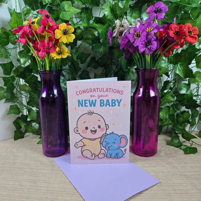 Congratulations On Your New Baby Card