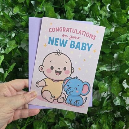 Congratulations On Your New Baby Card