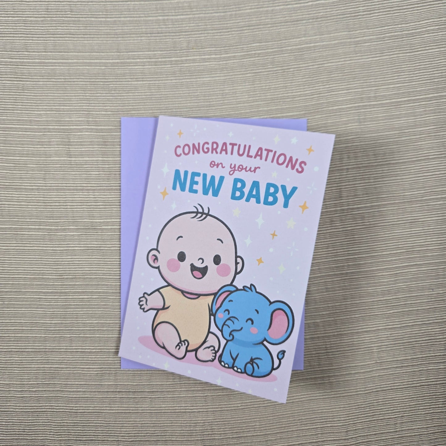 Congratulations On Your New Baby Card