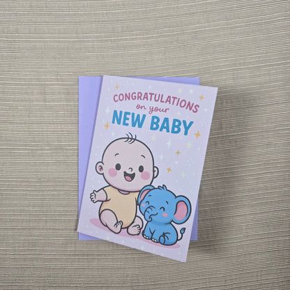 Congratulations On Your New Baby Card