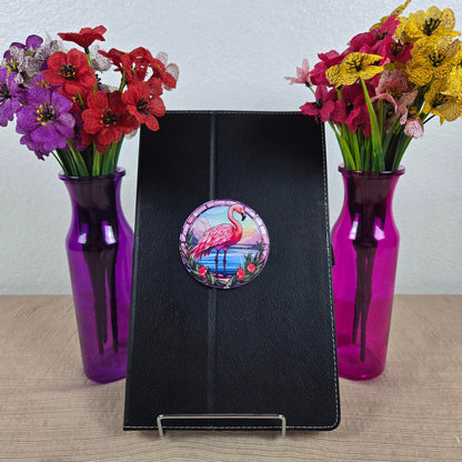 Colorful Flamingo Stickers - Vegas Custom Creations
