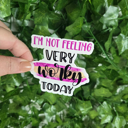 Sarcastic Work Stickers