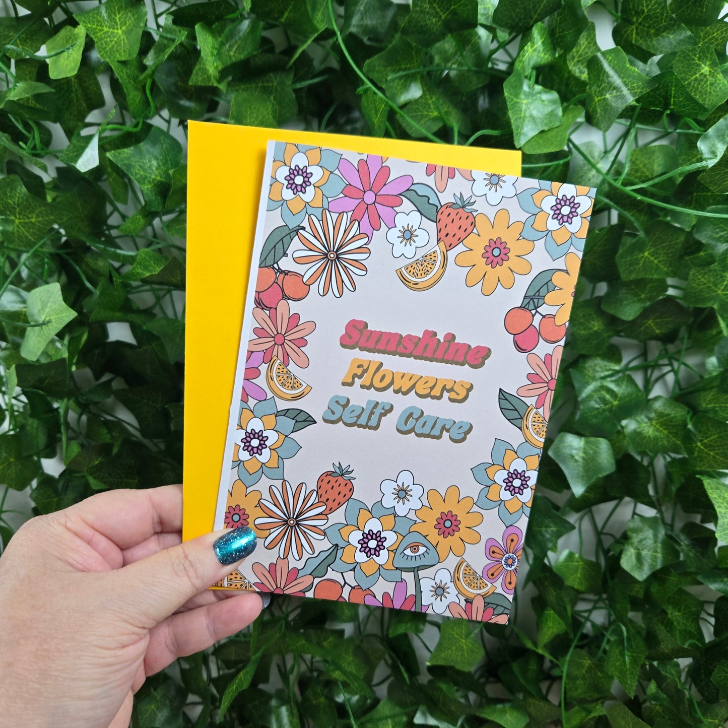 Groovy Get Well Soon Card