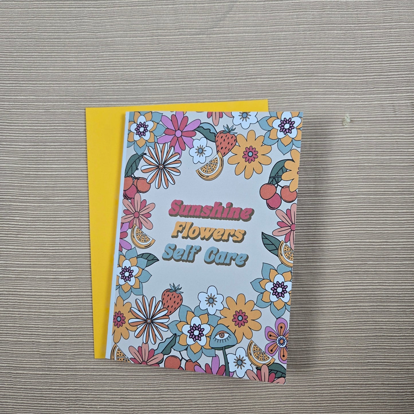 Groovy Get Well Soon Card