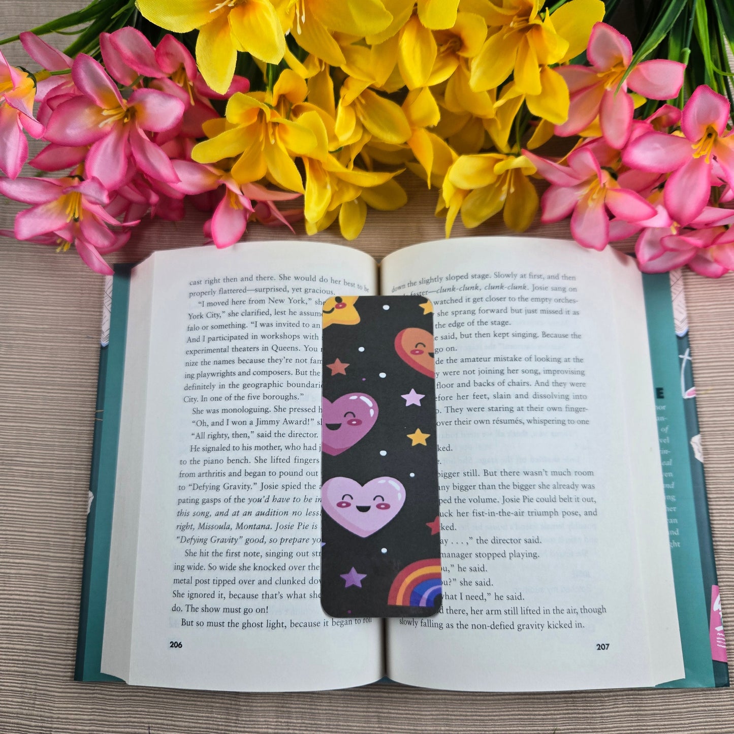 Kawaii Hearts & Stars Bookmarks