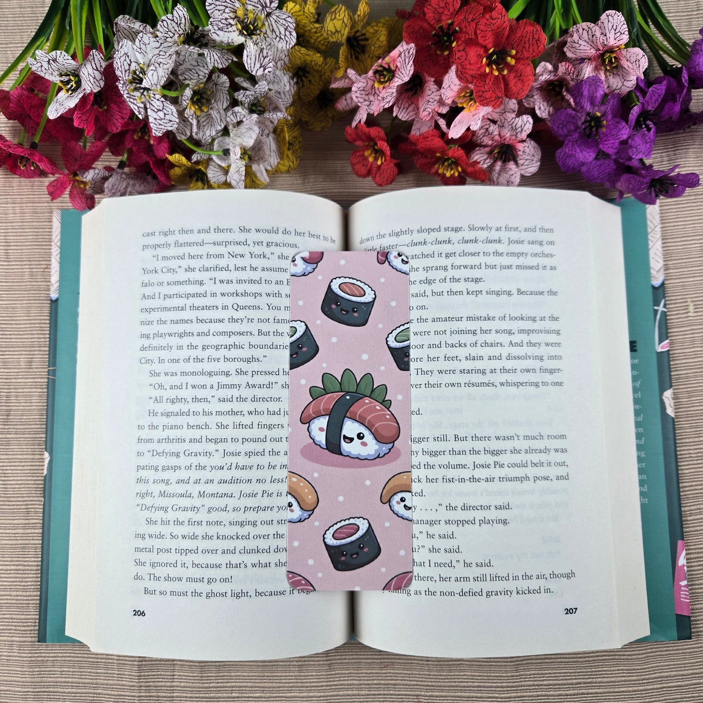 Kawaii Sushi Bookmarks