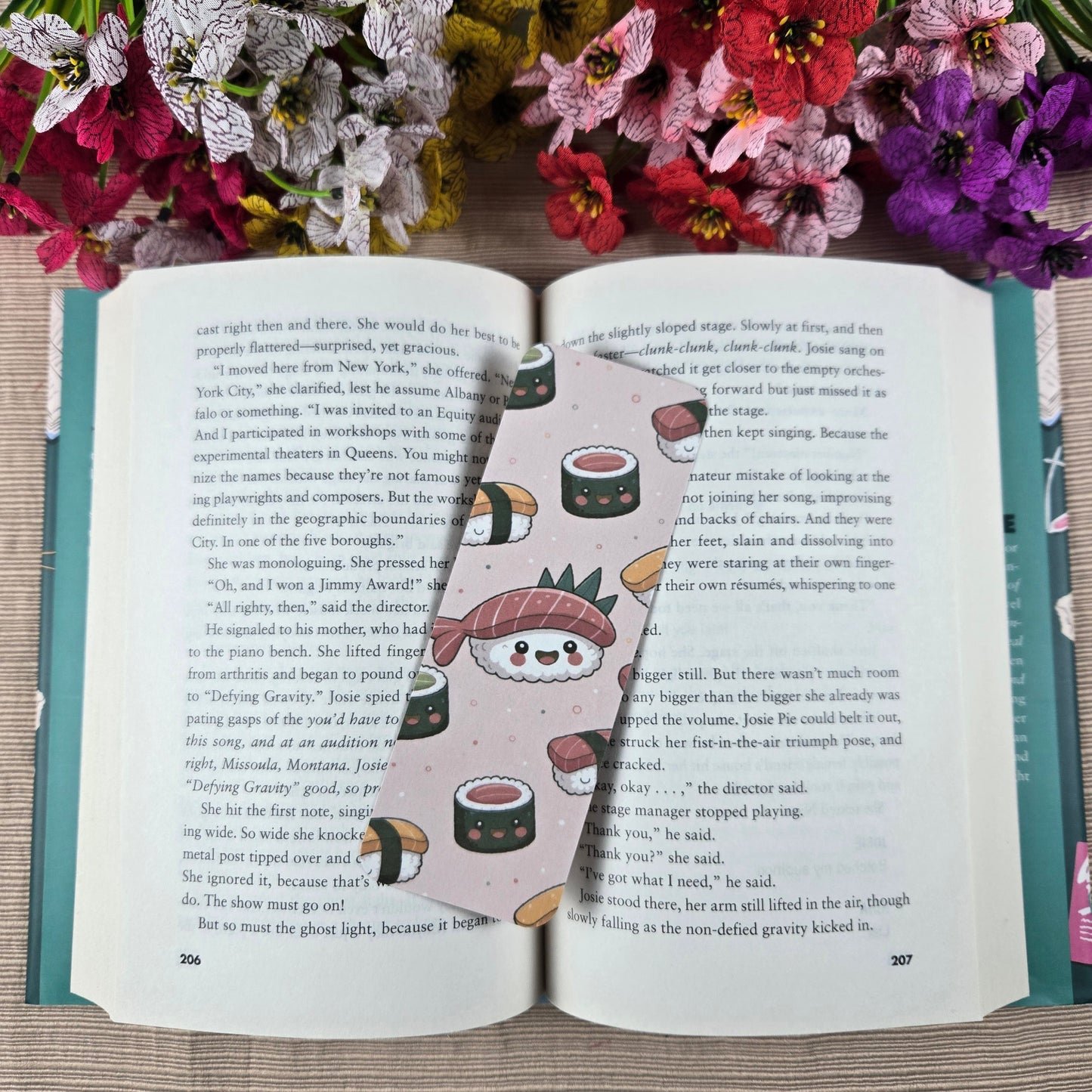 Kawaii Sushi Bookmarks