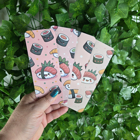 Kawaii Sushi Bookmarks