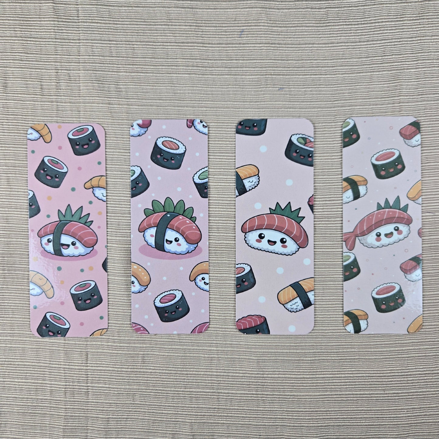 Kawaii Sushi Bookmarks