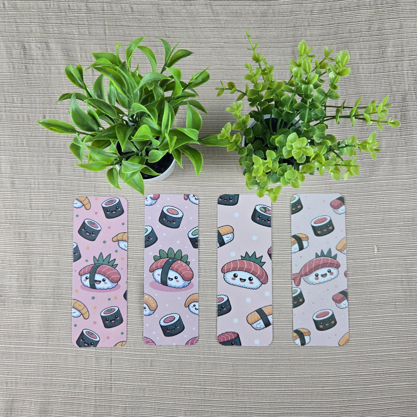 Kawaii Sushi Bookmarks
