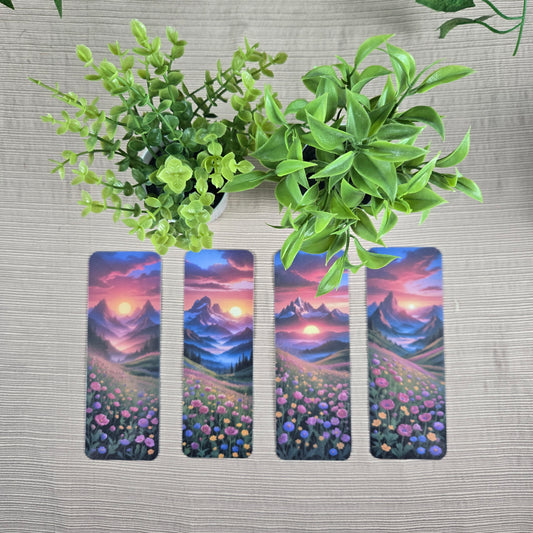 Floral Landscape Bookmarks