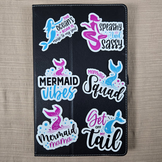 Mermaid Quote Stickers