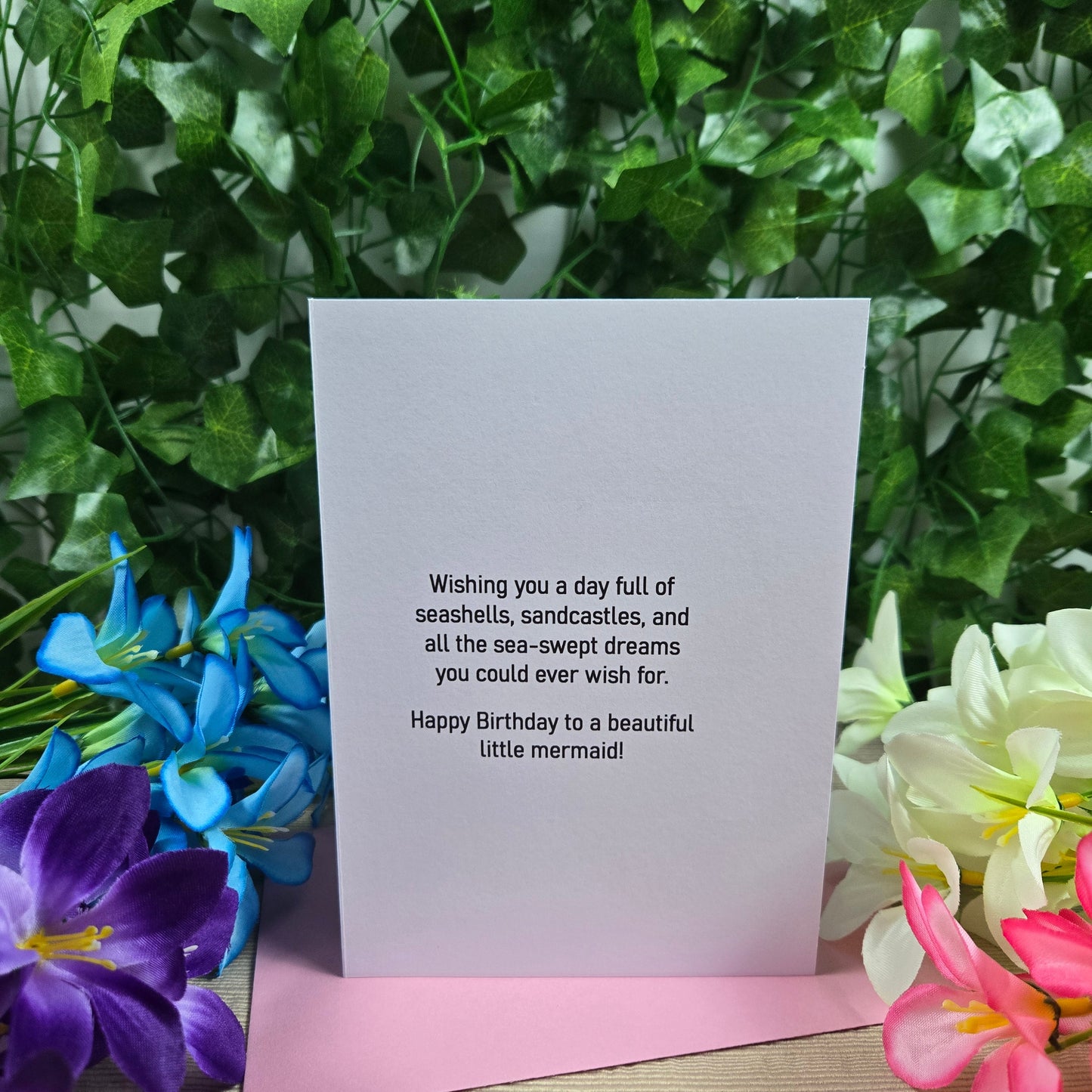 Mermazing Birthday Card