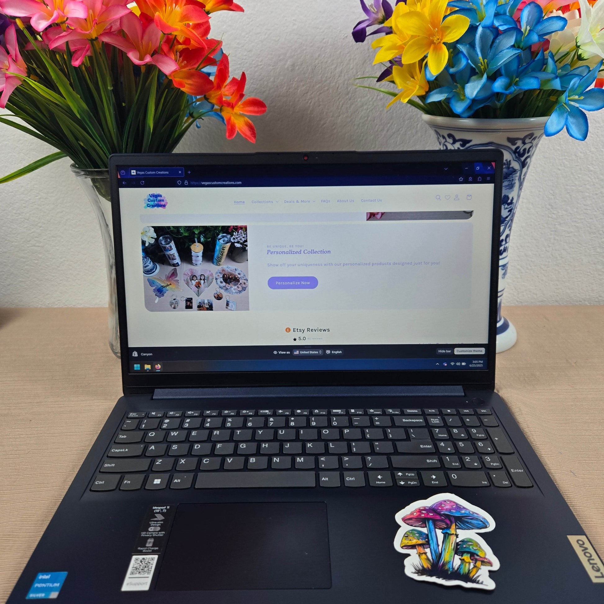 Mushroom Stickers - Vegas Custom Creations