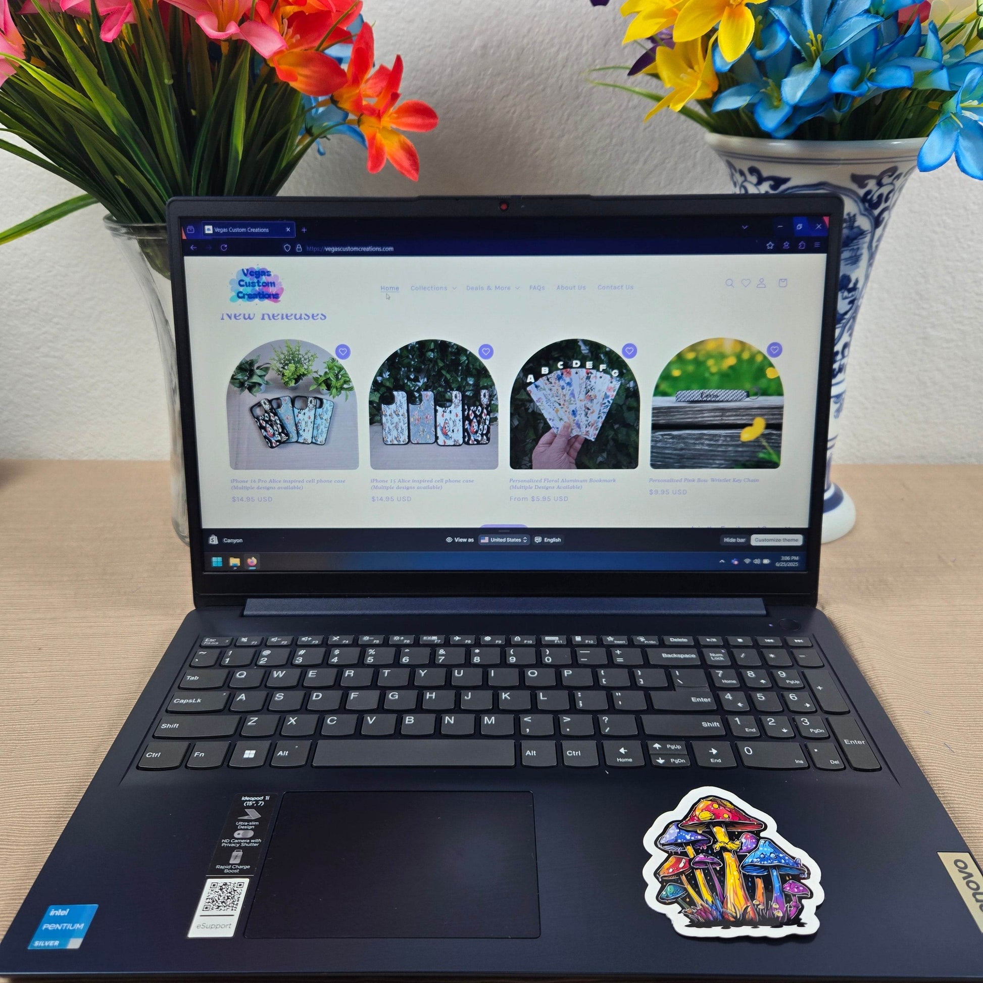 Mushroom Stickers - Vegas Custom Creations