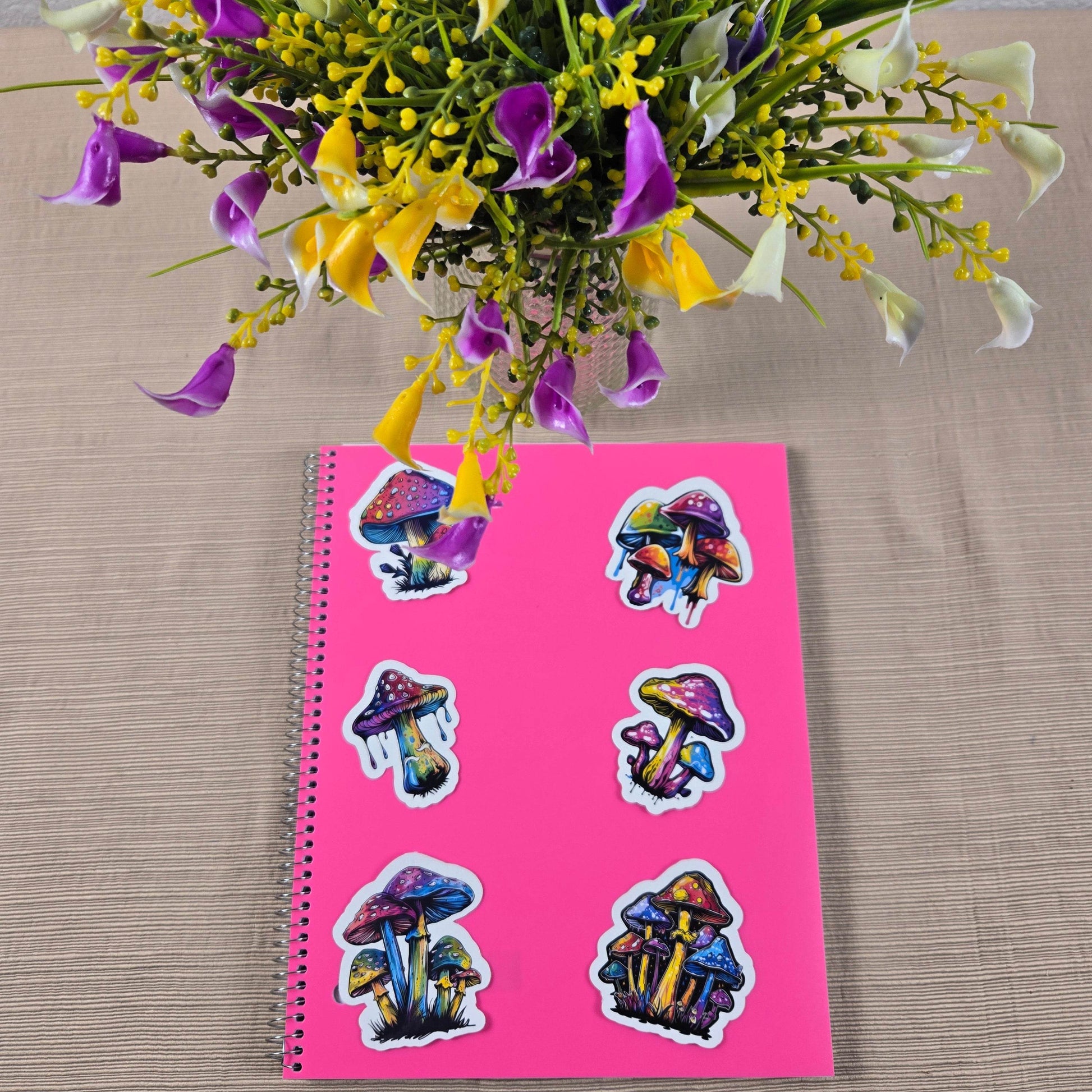 Mushroom Stickers - Vegas Custom Creations