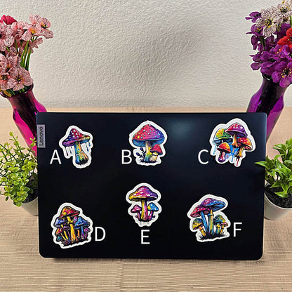 Mushroom Stickers - Vegas Custom Creations