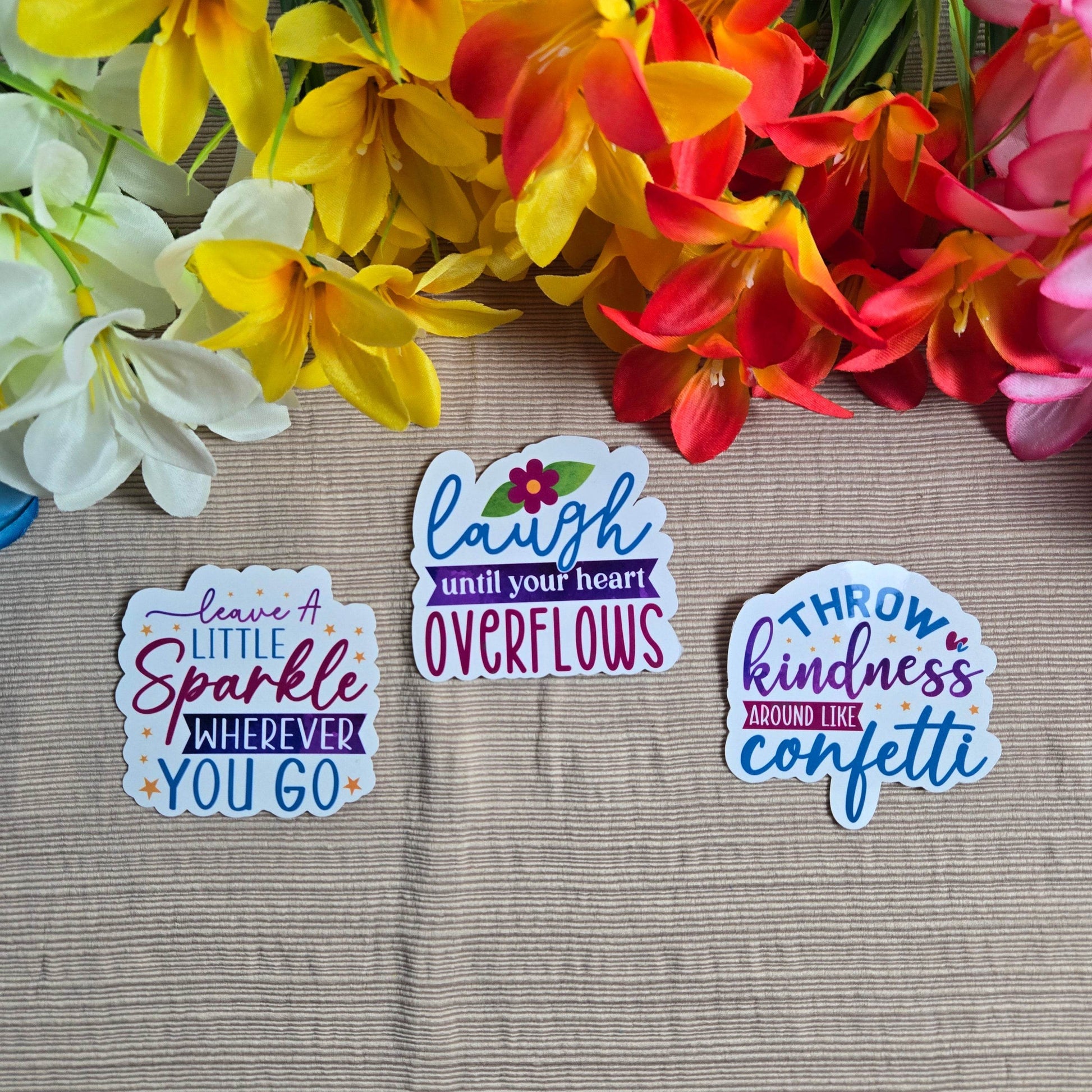 Positivity Stickers - Vegas Custom Creations