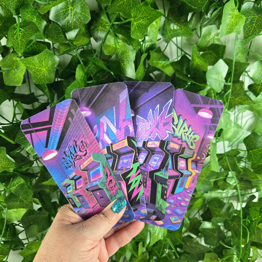 Retro Arcade Bookmarks