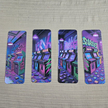 Retro Arcade Bookmarks