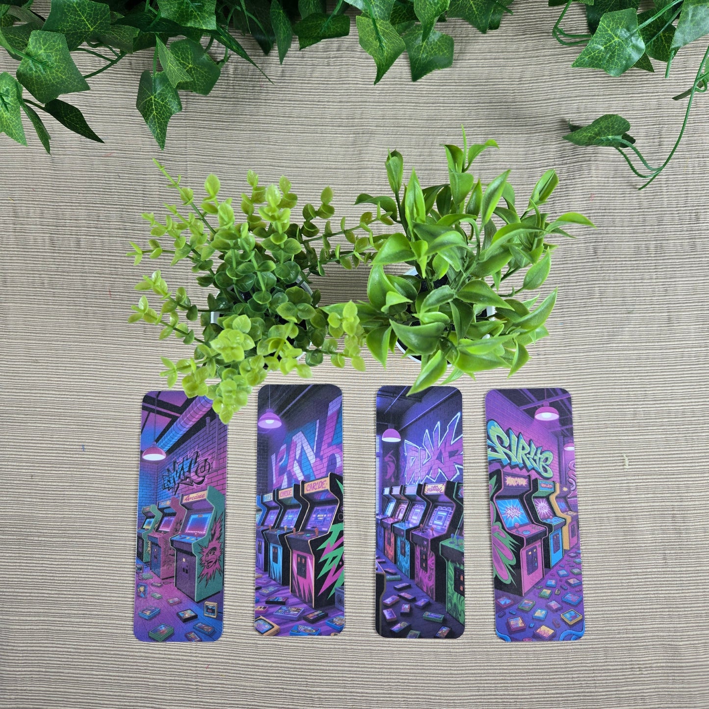 Retro Arcade Bookmarks