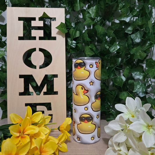Inflated Rubber Duckies Tumbler - Vegas Custom Creations