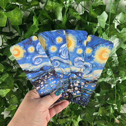 Starry Night Inspired Bookmarks