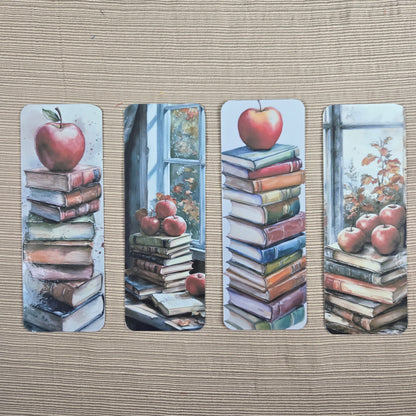 Apples & Books Bookmarks