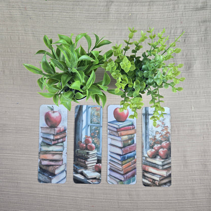 Apples & Books Bookmarks