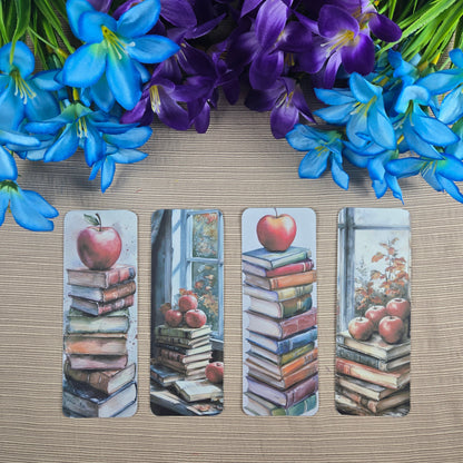 Apples & Books Bookmarks