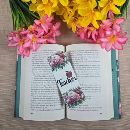 Floral Teacher Bookmarks