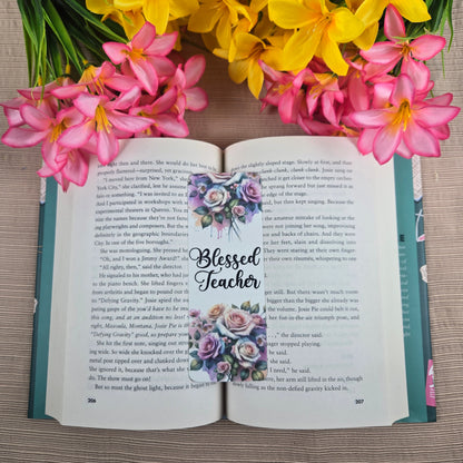 Floral Teacher Bookmarks
