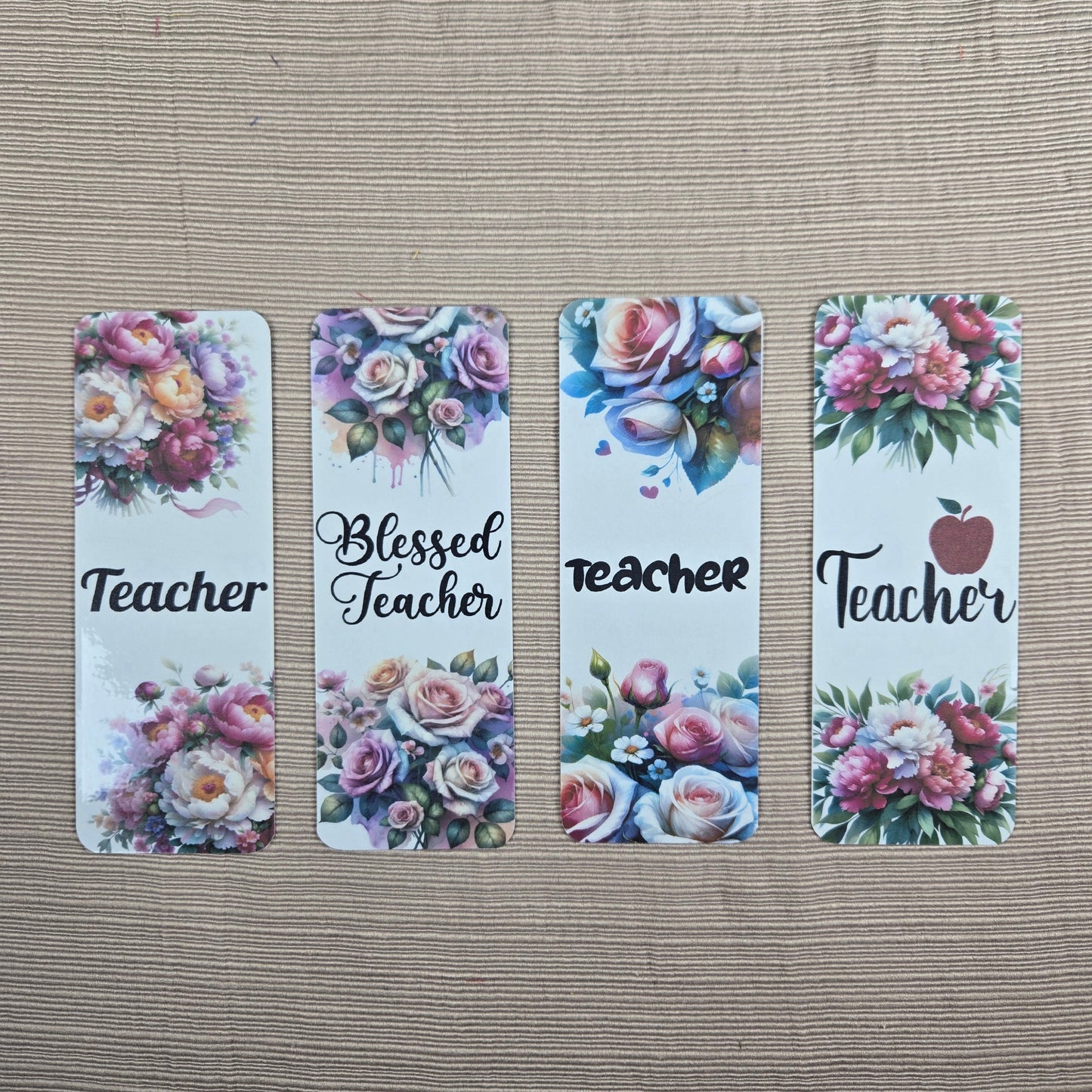 Floral Teacher Bookmarks